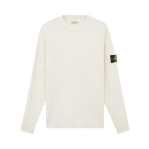 Ribbet Uld Stretch Crewneck Sweatshirt