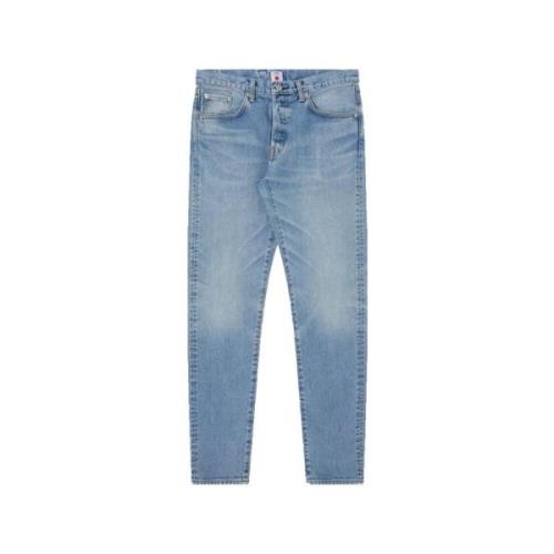 Slim Tapered Blå Jeans