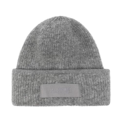 Mørkegrå Gros Grain Beanie