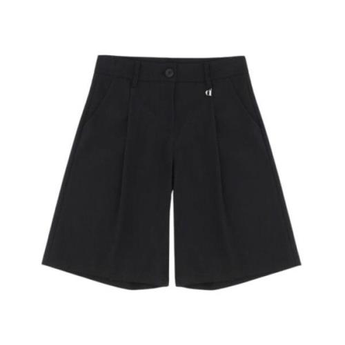 Komfort Bermuda Shorts med Plisser