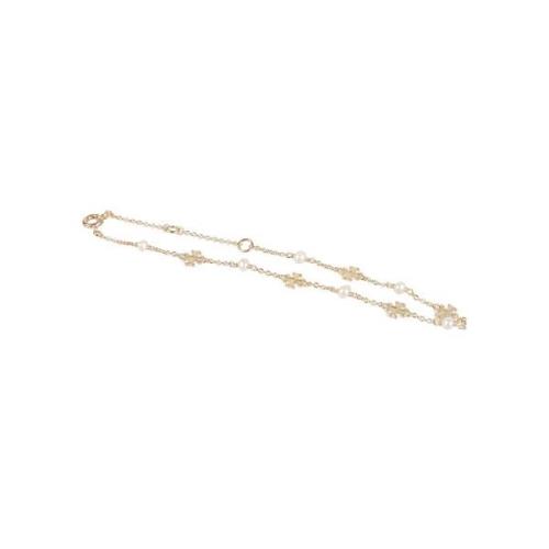 Delikat Kira Pearl Chain Armbånd