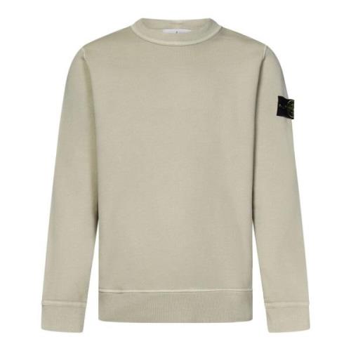 Beige Sweatshirt AW24 Stilfuldt Logo Badge