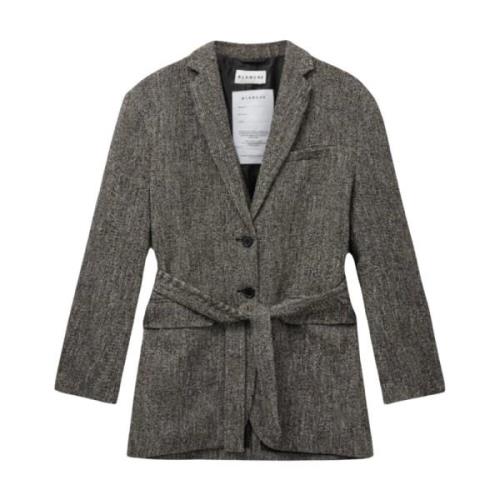 Oversized Uld-Bomuld Blazer