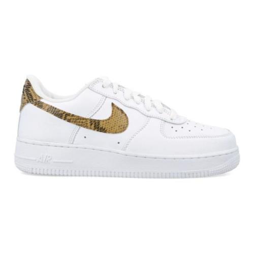 Hvide Elmntl Guld Sneakers Lav Retro