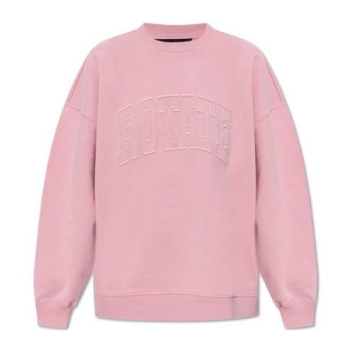 Sweatshirt med logo