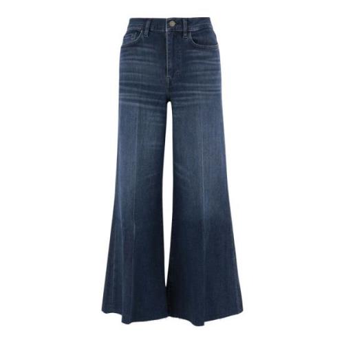 Brede Ben Mørk Denim Jeans