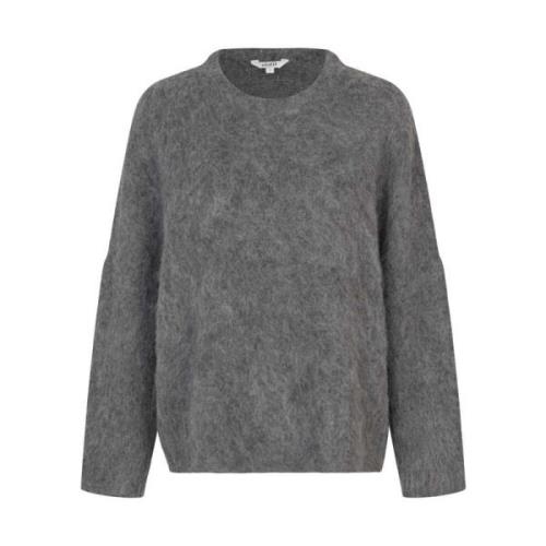 Fluffy Dark Grey Gillis Sweater