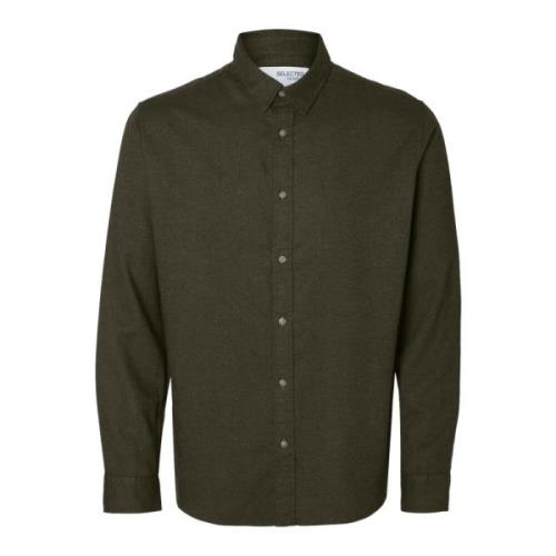 Slim Fit Overshirt med klassisk krave