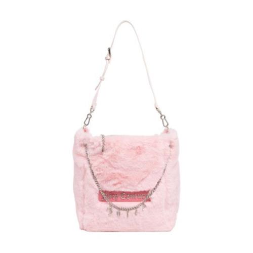 Vendbar Skuldertaske Isabelle Pink