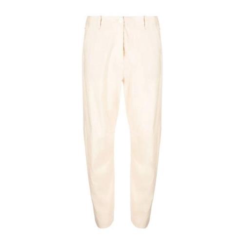 Casual Linned Beige Bukser