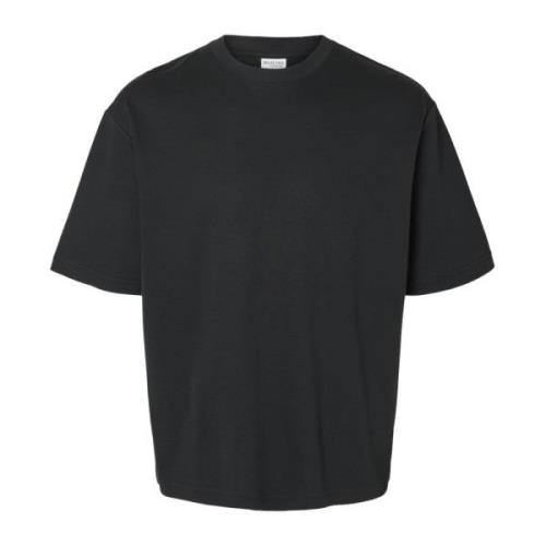 Afslappet Rund Hals Oversized T-Shirt