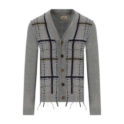 Ternede uld-kashmir cardigan