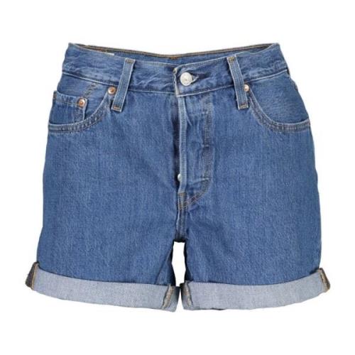 JEANS SHORTS KVINDE BLÅ