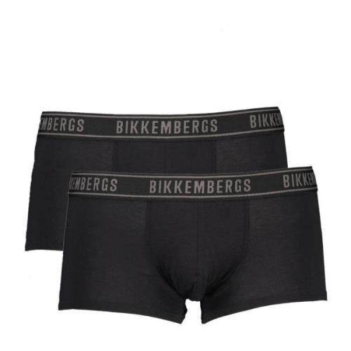 Sorte Herre Boxershorts med Taljebåndstryk