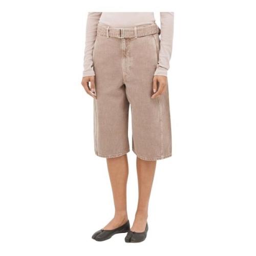 Twisted Bermuda Shorts med bælte