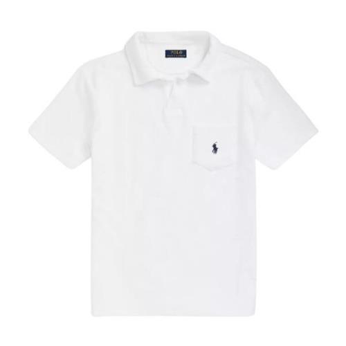 Hvid Polo Custom Slim Fit skjorte