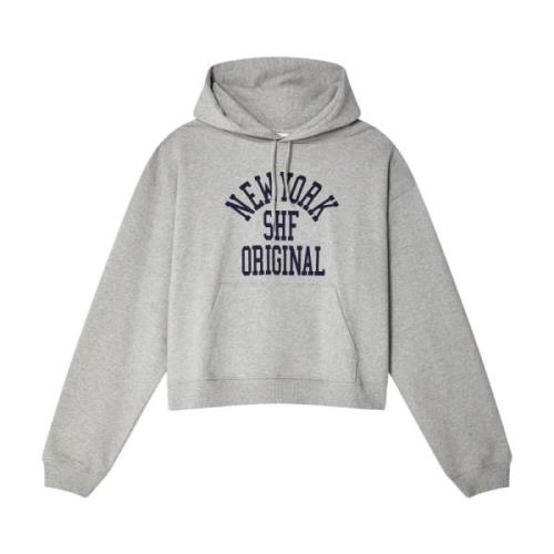 Original Hoodie Strik med Frontlomme