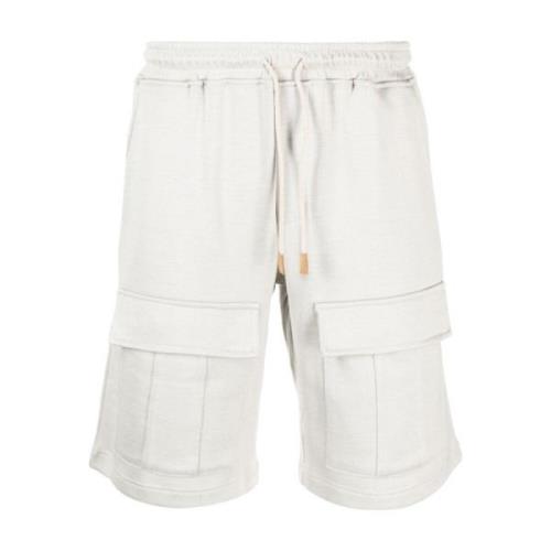 Casual Bermuda Cargo Shorts i Grøn