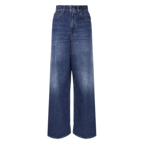 Midnight Blue Wide Leg Jeans