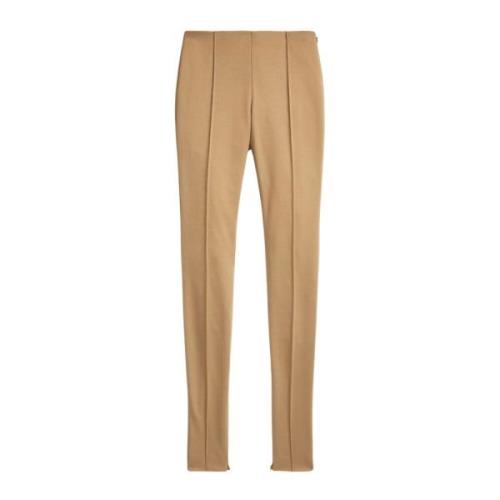 Beige Skinny Fit Leggings