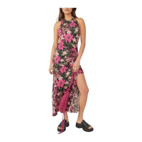 Blomstret Maxi Kjole