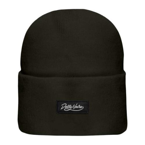 Skovgrøn Label Beanie Hat