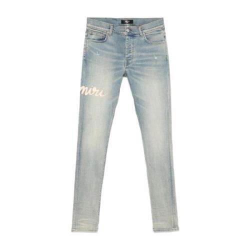 Lys Blå Skinny Denim Jeans