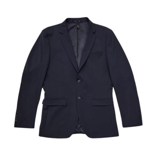 Slim Navy Blue Blazer