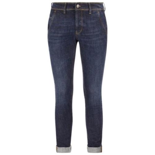 Mørkeblå Skinny Denim Jeans