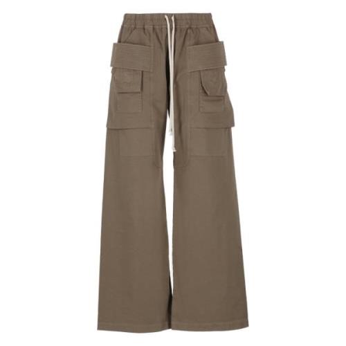 Brune Cargo Bukser Wide Leg