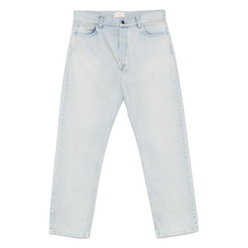 Lysblå Straight-Leg Jeans