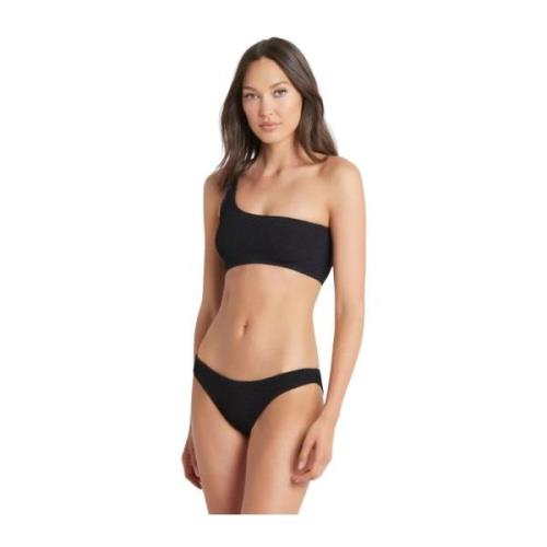 Sort en-skulder bikini top Samira