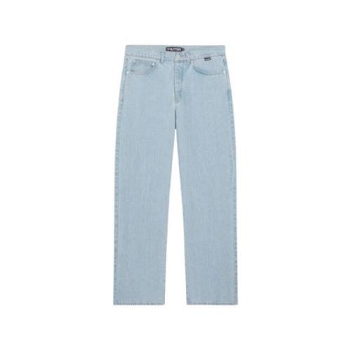 Lys Blå Denim Jeans