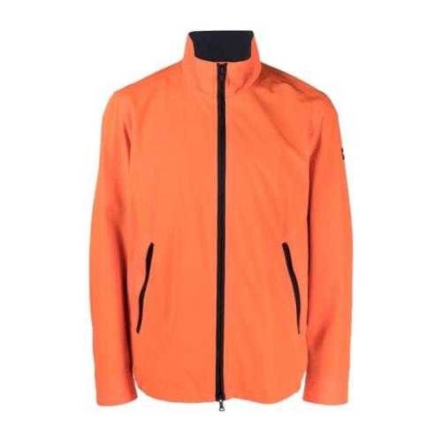 Orange Casual Sweater Typhoon Jacket