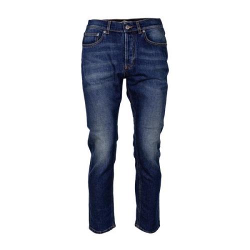 Italienske Slim Fit Denim Jeans