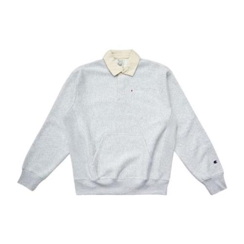 Grå Reverse Weave Sweatshirt