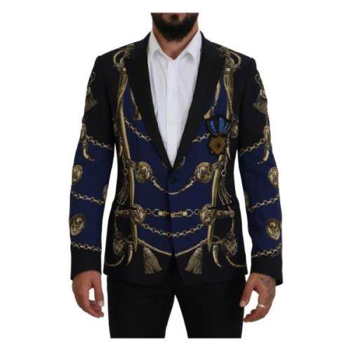 Elegant Multifarvet Martini Blazer