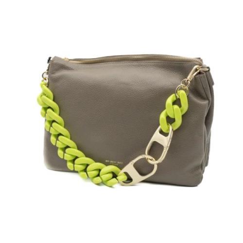 Reflex Taupe Skuldertaske