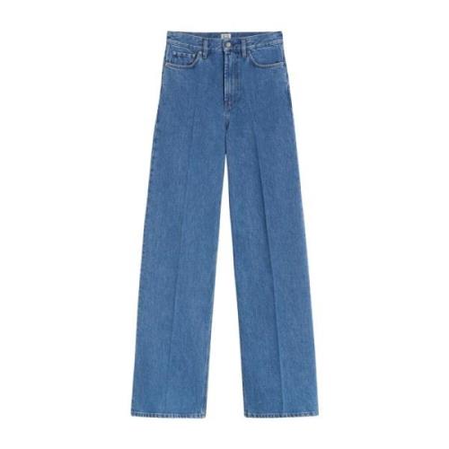 Retro Wide Leg Denim Bukser