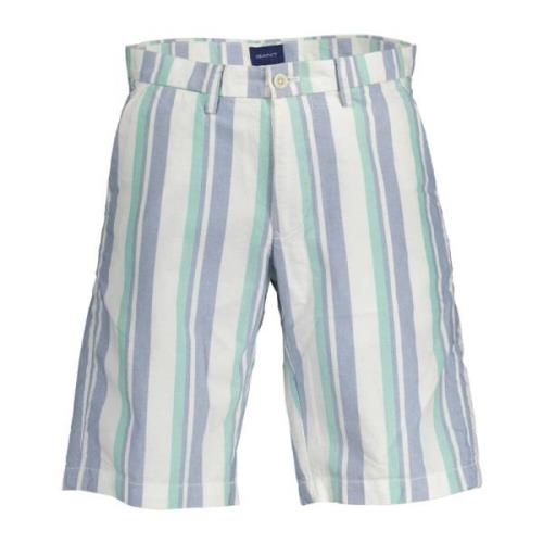 Hvid Bermuda Shorts med Logo