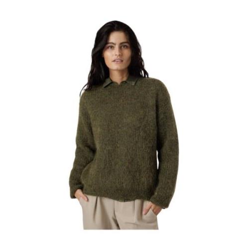 Mohair Oversized Rund Hals Sweater