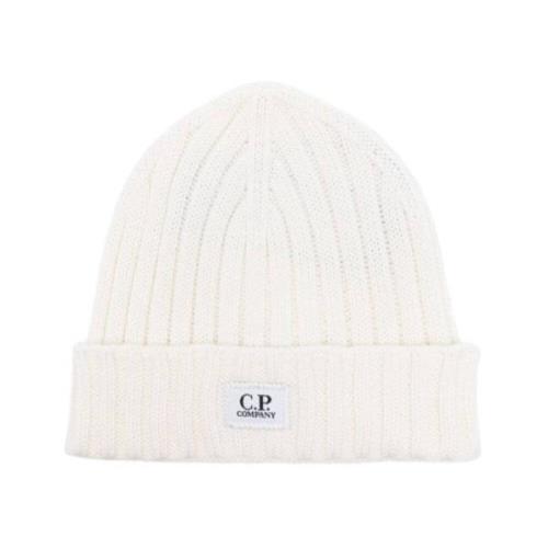 Merino Wool Logo Beanie