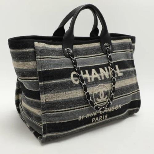 Pre-owned Canvas chanel-tasker