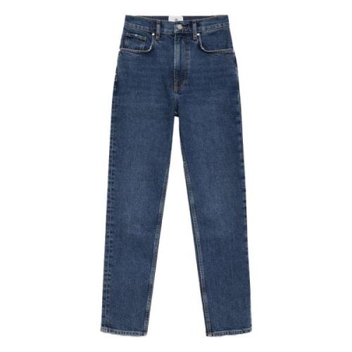 Slim High Rise Ankel Jeans