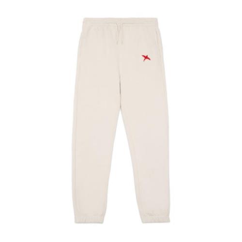 Rød Bi Fugl Sweatpants