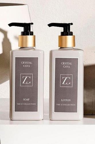 Sæbe og Lotion Crystal Cava, The Z Collection 2-pak