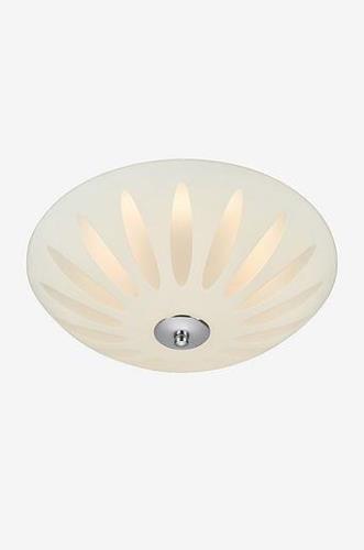 Plafond Petal LED 43 cm Hvid/Kromfarvet