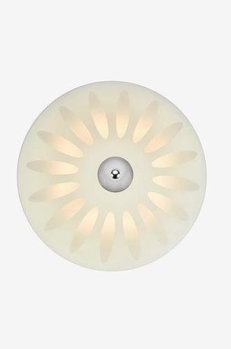 Plafond Petal LED 35 cm Hvid/Kromfarvet