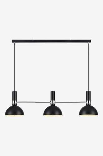 Loftlampe LARRY Sort/krom