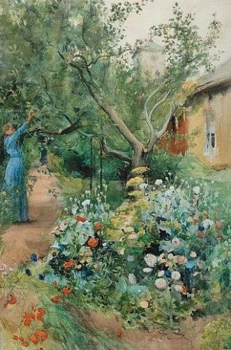 Vægdekoration Carl Larsson